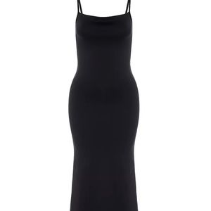 Good American Scuba Spaghetti Strap Dress